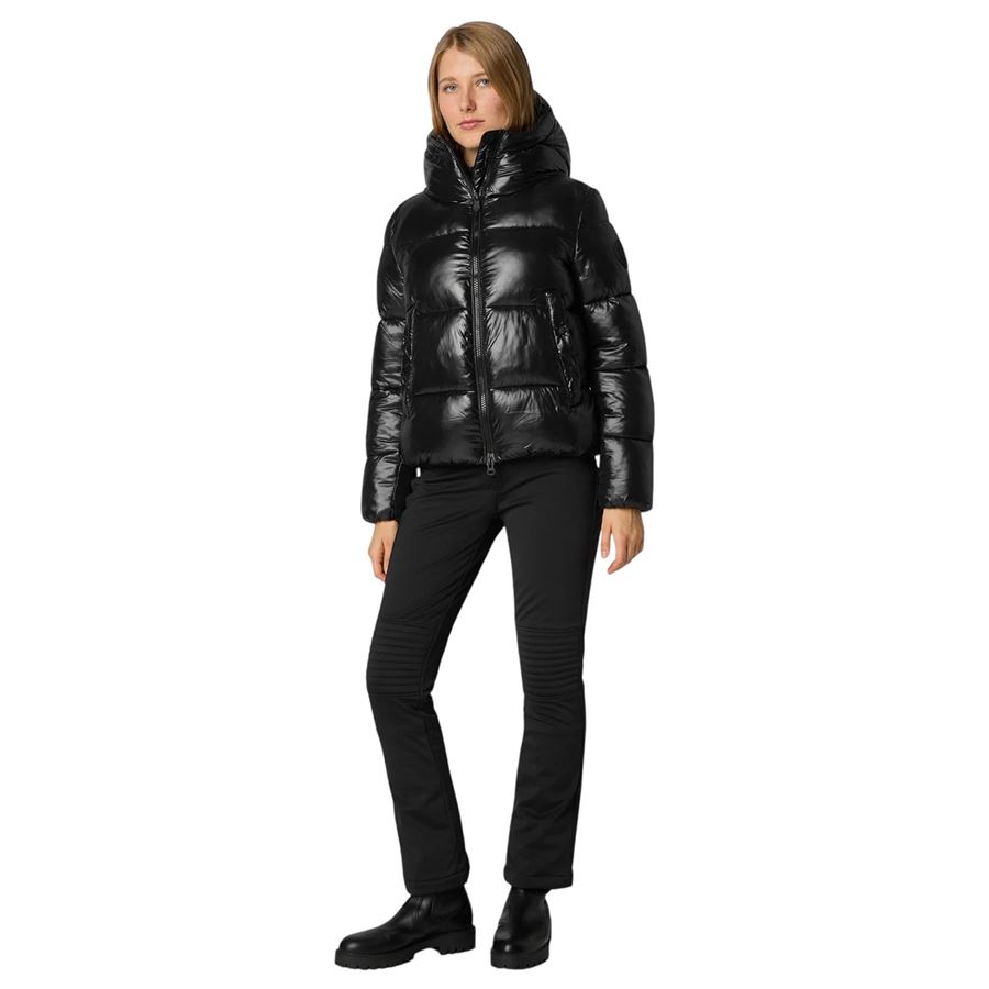 Biddy piumino da donna Animal Free con cappuccio Save The Duck | D31989W/LOVE210000